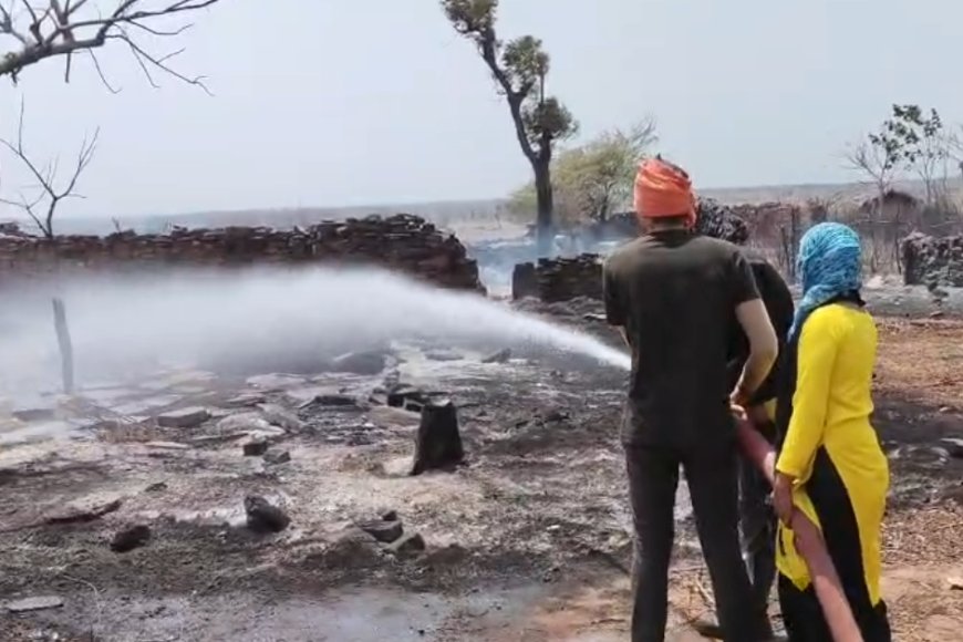 करौली में आग बुझाने में आई बाधाएं, अनुबंधित कर्मचारियों ने खोली वेतन की पोल