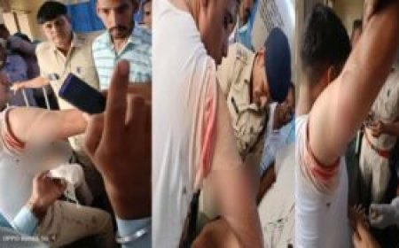 फायरिंग की घटना गोली लगने के बाद में बदमाश को दबोचने वाला कांस्टेबल को मिला बहादुरी का इनाम