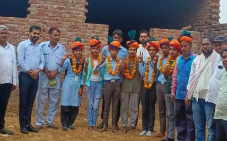 गांव के लड़के का राज्यस्तर पर चयन होने पर मुख्य सचिव व शिक्षा मंत्री ने दी फोन पर बधाई