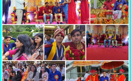 LIC में उत्कृष्ट कार्य करने पर मदन मोहन भास्कर को क्षेत्रीय प्रबंधक द्वारा जयपुर में मिला राज सम्मान