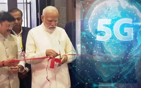 5G Launch: भारत में पीएम मोदी द्वारा हुई 5G की शुरुआत, 10 गुना होगी इंटरनेट स्पीड