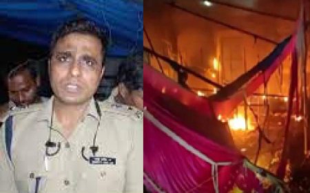 Uttar Pradesh:  भदोही मे दुर्गा पूजा पंडाल में लगी आग, झुलसे 5 दर्जन से आधिक लोग, 5 की मौत