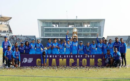 Women’s Asia Cup 2022: भारतीय महिला टीम ने फिर रचा इतिहास, श्रीलंका की टीम को हराकर 7वीं बार बनी एशिया कप की चैंपियन