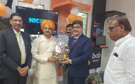 करौली : जिले की पहली डिजिटल बैंक बनी बैंक ऑफ बडौदा,सांसद डॉ मनोज राजौरिया ने की शिरकत