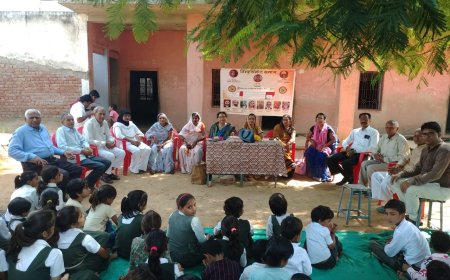 बाल विवाह निवारण हेतु वाद विवाद निबंध एवं भाषण प्रतियोगिता का