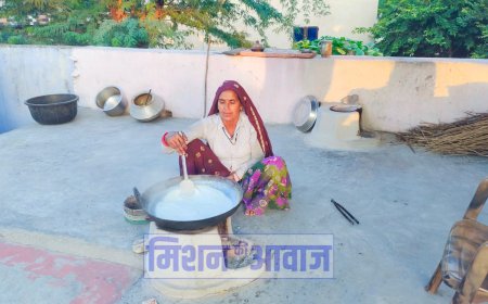 बाजार में मिलती है मिलावटी मिठाईयां, ग्रामीण क्षेत्र में आज भी शुद्ध मावे से बनती है मिठाईयां