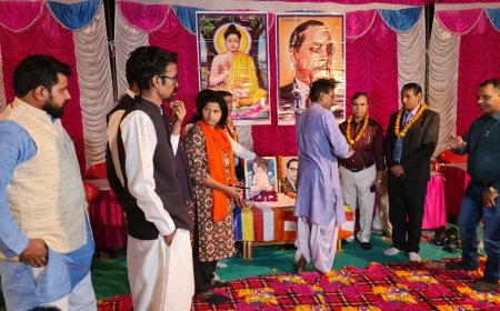 मोहनलाल बारूपाल पैनल ने किया मतदाताओं से संपर्क