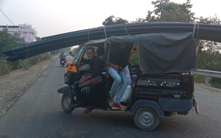 दमोह: ओवरलोड चल रहे ऑटो, हादसे का बन सकते है खतरा