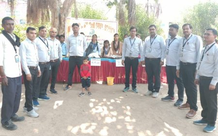 मंडावरा के राजकीय महात्मा गांधी अंग्रेजी माध्यम में मनाया गया बाल दिवस