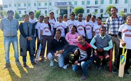 राजकीय महाविद्यालय गंगापुर सिटी व कोटा विश्वविद्यालय कोटा ने किया फाइनल में प्रवेश