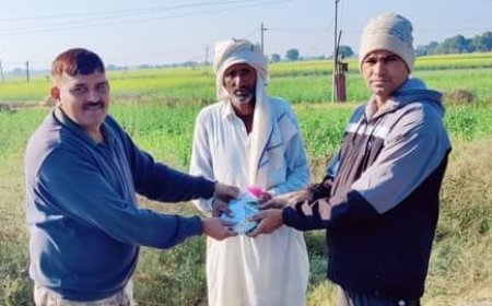 Karauli News : गुम हुई राशि पाकर लौटी, किसान के चहरे पर खुशी