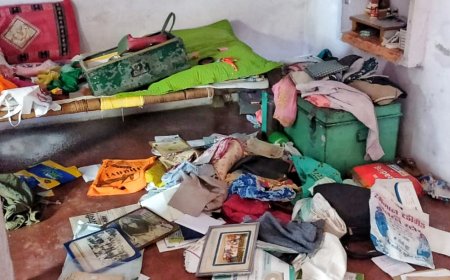 चिकित्सा कर्मी के घर का ताला तोड़कर सोने चांदी के जेवरात किए पार