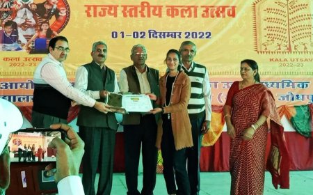 सूरौठ की छात्रा ने शास्त्रीय नृत्य कला प्रतियोगिता में अर्जित किया प्रदेश में दूसरा स्थान