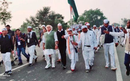 टोडाभीम कांग्रेस नेत्री बनी भारत जोड़ो यात्रा की ध्वजवाहक