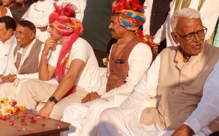 सर्वजातीय सामुहिक विवाह समारोह में पहुंचे सचिन पायलट