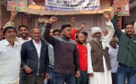 कामा जिला नहीं बनाने पर संघर्ष समिति अध्यक्ष ने दी आत्मदाह की चेतावनी