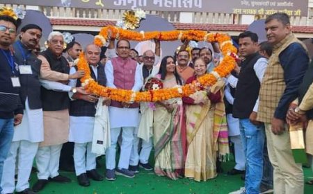 जयंत मलैया के अमृत महोत्सव कार्यक्रम में देश प्रदेश के बड़े नेताओं के साथ उमड़ा जनसैलाब