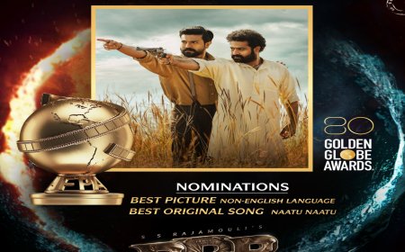 RRR Movie जनवरी 2023 में होने वाले गोल्डन ग्लोब अवॉर्ड के लिए नामांकित