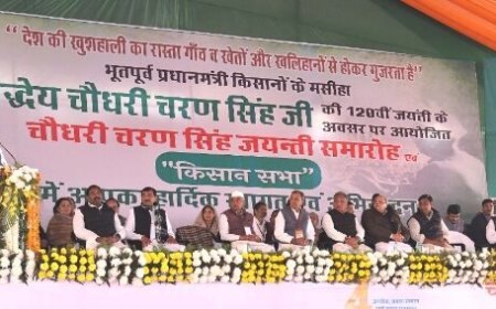 मुख्यमंत्री का भरतपुर दौरा, किसानों को समर्पित राज्य सरकार बोले मुख्यमंत्री गहलोत