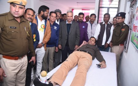 217 यूनिट ब्लड़ एकत्रित किया, 156 लोगो को निःशुल्क चश्मा, 25 लोगो का निःशुल्क मोतियाबिन्द ऑपरेशन के लिए पंजीकरण