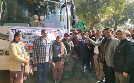 शैक्षिक भम्रण विद्यार्थियों के चहुमुखी विकास के लिए आवश्यक - आलोक रंजन