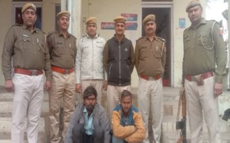 Karauli News : थाना नईमण्डी पुलिस की बडी कार्यवाही, रीको इण्डस्ट्रीयल एरिया हिण्डौन सिटी में हुई चोरी की घटनाओं का पर्दाफाश