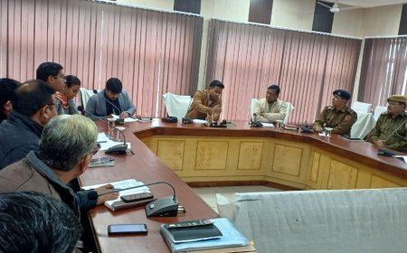 गणतंत्र दिवस समारोह 2023 की तैयारियों की समीक्षा बैठक आयोजित