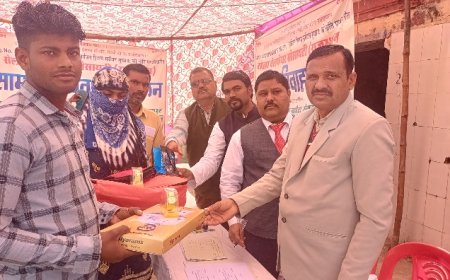 सर्वजातीय सामुहिक विवाह सम्मेलन की बडी पहल, वर-वधुओं को बाँटें जेवर कपडे व मोटर साईकल