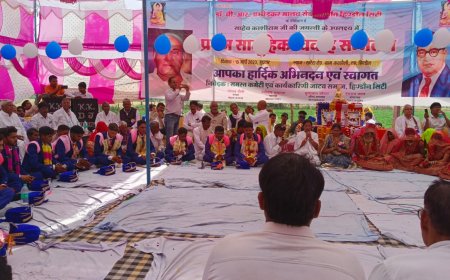 ढाई हजार साल पुरानी गौरवशाली बौद्ध परंपरा के अनुसार 15 जोड़ों का सामूहिक विवाह संस्कार संपन्न