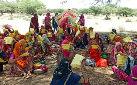पानी की किल्लत से जूझता तोलास गांव, महिलाओं ने कहा पीना पड़ रहा है फ्लोराइड युक्त पानी