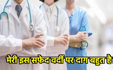 मेरी इस सफेद वर्दी पर दाग बहुत है, चिकित्साकर्मियों को समर्पित…