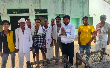 विधानसभा प्रत्याशी कर रहे हैं क्षेत्र का दौरा