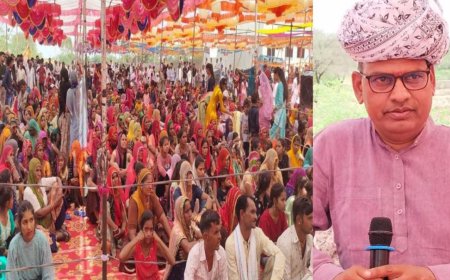 वोट हमारा, राज तुम्हारा नहीं चलेगा मेघवंशी समाज सम्मेलन में बोले भंवर मेघवंशी