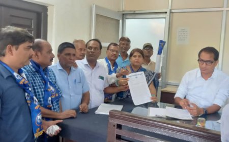 मणिपुर में आदिवासी महिलाओं के बलात्कार एवं समाज के दमन के विरुद्ध जिला कलेक्ट्रेट बूंदी पर बहुजन समाज पार्टी का प्रदर्शन एवं ज्ञापन