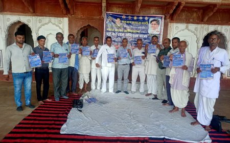 Bharatpur: बहुजन समाज पार्टी विधानसभा स्तरीय मीटिंग हुई आयोजित