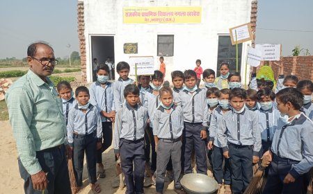 भरतपुर: गांधी जयंती के अवसर पर  स्वच्छता सप्ताह का हुआ आगाज