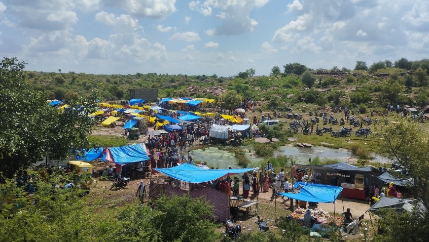 गुरदह में शीतला माता मेले का आयोजन 