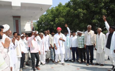 करौली: कटकड़ क्षेत्र के 20 गांवों में बसपा प्रत्याशी रविन्द्र मीना ने किया जनसंपर्क, मांगा जनसमर्थन