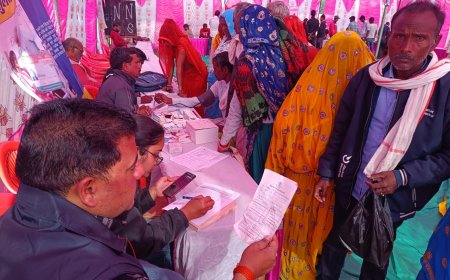 करौली: विकसित भारत संकल्प यात्रा के तहत विभिन्न स्थानों पर 22 दिसंबर को आयोजित किए जाएंगे शिविर