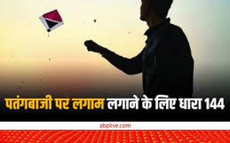 मकर संक्रान्ति पर्व पर धारा 144 लागू , नहीं उपयोग होगा चायनीज मांझा