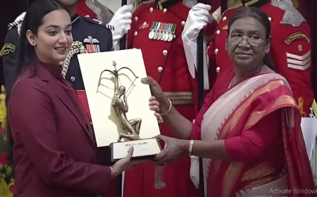 दिव्यकृति सिंह घुडसवारी में अर्जुन अवॉर्ड पाने वाली बनी पहली महिला, राष्ट्रपति ने दिया अवॉर्ड