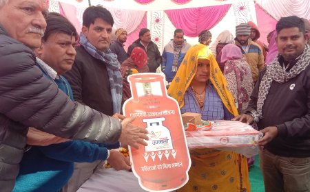 करौली : ग्राम पंचायत गुरदह में आयोजित हुआ विकसित भारत संकल्प यात्रा कैंप, विकास अधिकारी व तहसीलदार मौजूद रहे