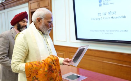 Har Ghar Solar: 1 करोड़ लोंगो की छत पर होगा सोलर पैनल, PM मोदी ने किया प्रधानमंत्री सूर्योदय योजना का ऐलान