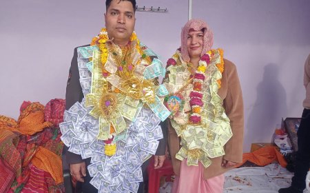 Bharatpur: गांव करीली निवासी दिनेश जाटव हुए भारतीय नौसेना से सेवा निवृत