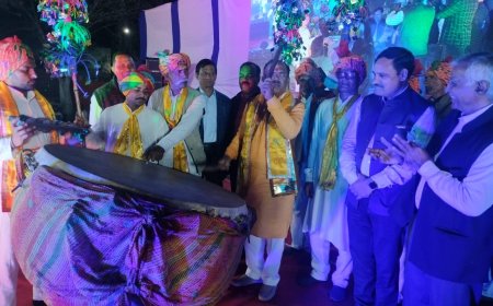 भरतपुर स्थापना दिवस समारोह, एक मंच पर साकार हुई राजस्थान की सतरंगी संस्कृति