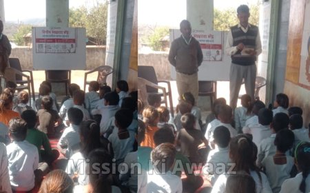 करौली : करो सही शुरुआत बनो वित्तीय स्मार्ट थीम पर बच्चो के साथ एक दिवसीय कार्यक्रम