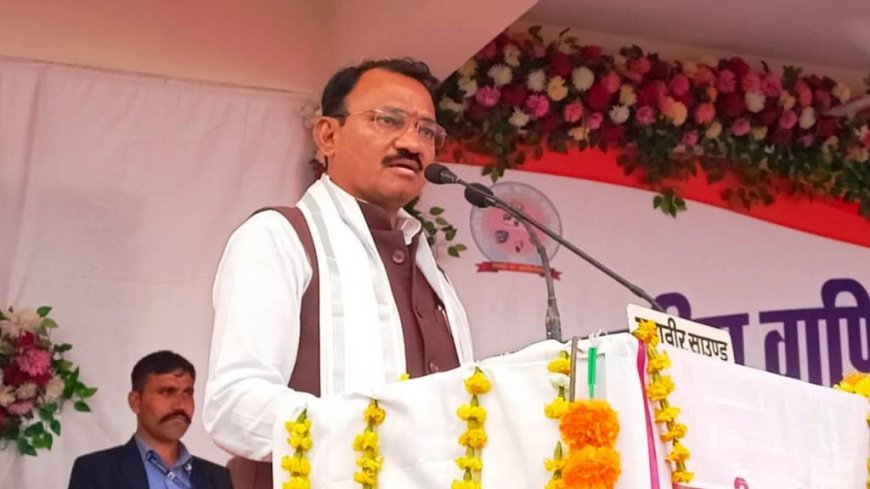 विकास के अंतिम छोर पर खड़े व्यक्ति को मुख्यधारा में लाने के लिए जुटी है सरकार- डॉ. प्रेमचंद बैरवा उप मुख्यमंत्री