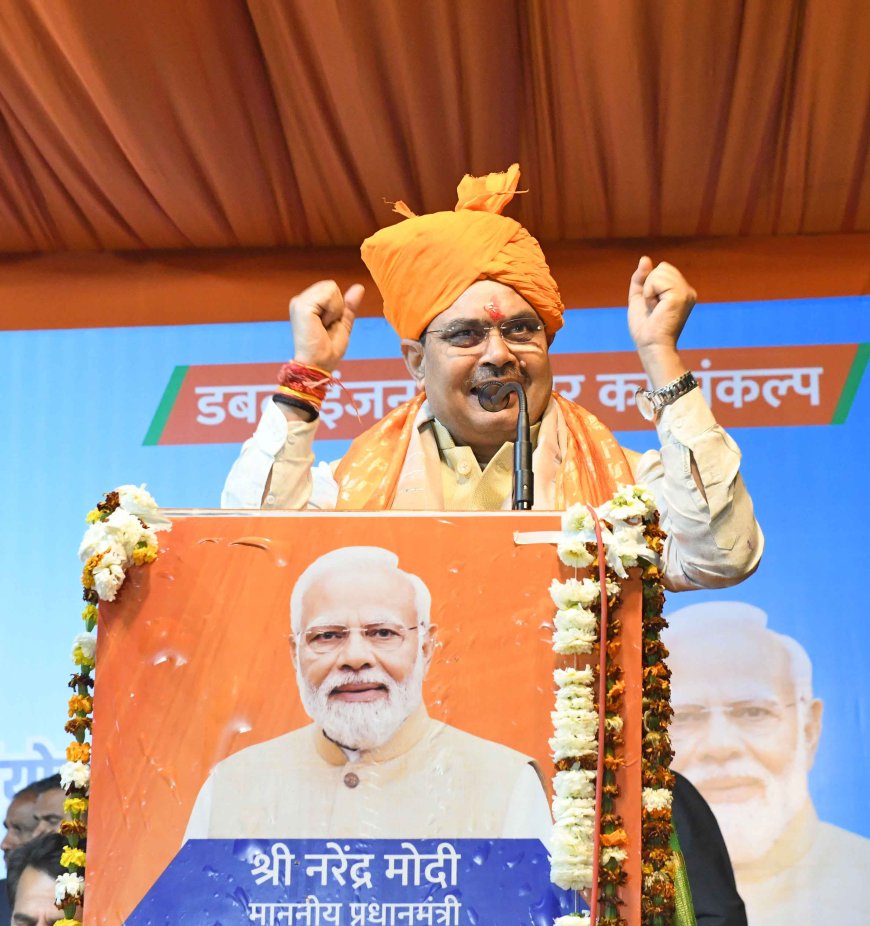 प्रदेश को पानी के मामले में समृद्ध बनाने में ईआरसीपी की महत्वपूर्ण भूमिका: मुख्यमंत्री भजनलाल शर्मा