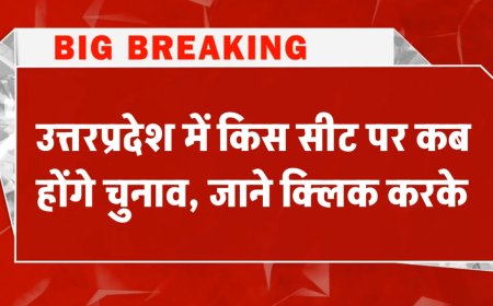 UP Lok Sabha Election 2024 : उत्तरप्रदेश में किस सीट पर कब होंगे चुनाव , अभी क्लिक करके पढ़ें