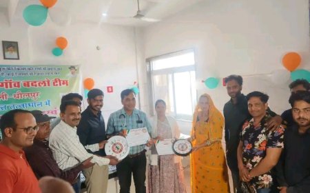 सोच बदलो गांव बदलो टीम का चौथा रक्तदान शिविर करौली में हुआ संपन्न